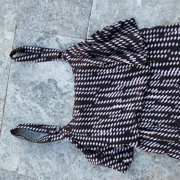 Donating Make an Offer Free People paper flowers printed mini dress - Picture 2 of 10